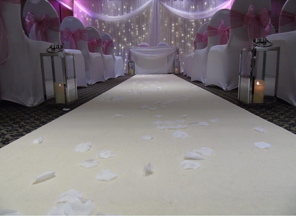 aisle runner hire